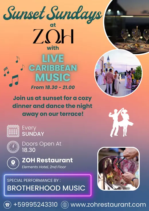 Sunset Sundays - ZOH Restaurant